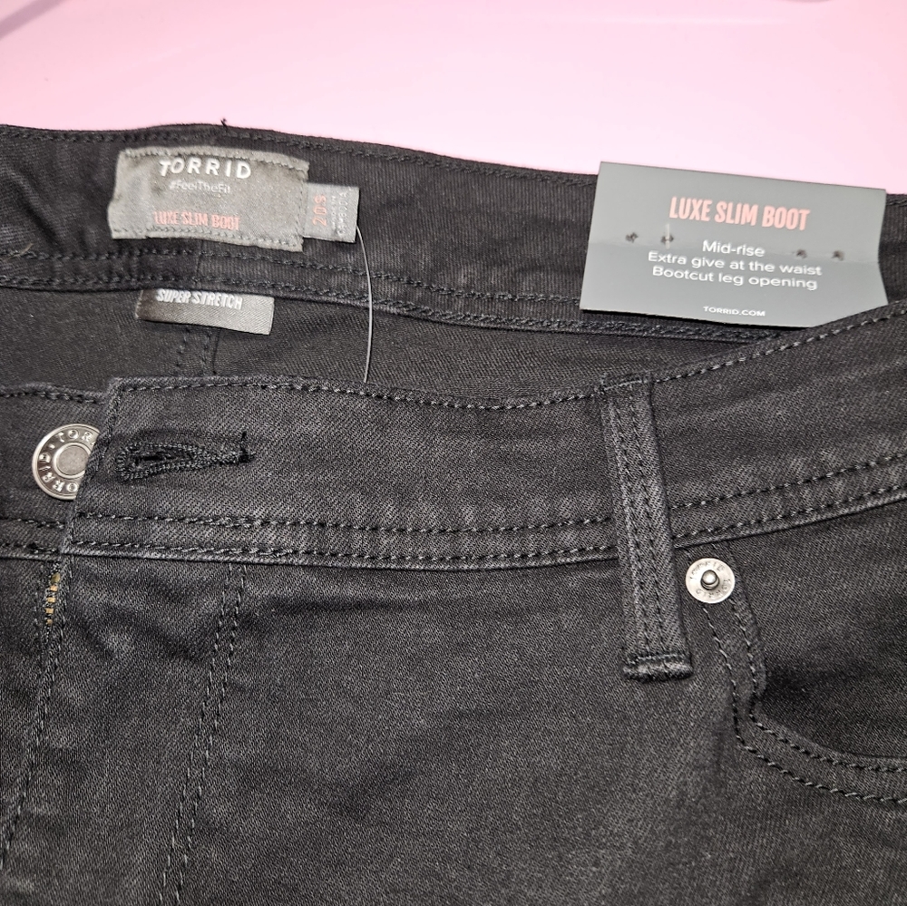 Torrid luxe slim boot jeans